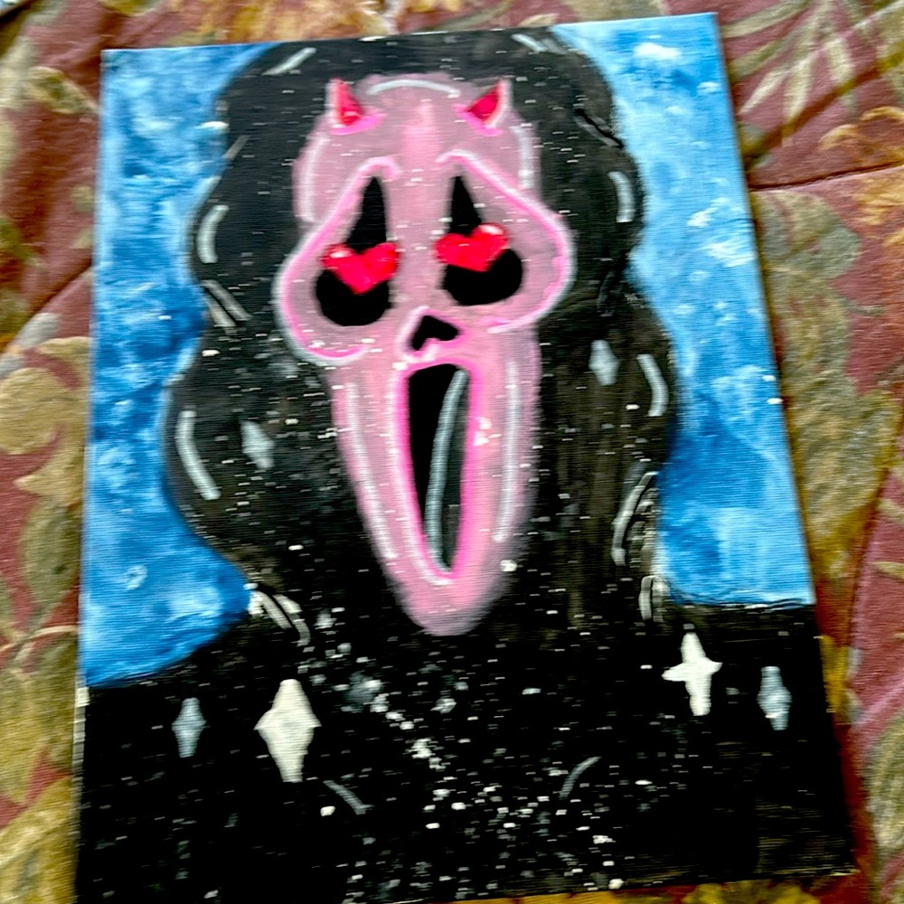 Painting I made myself but the canvas and paint was expensive